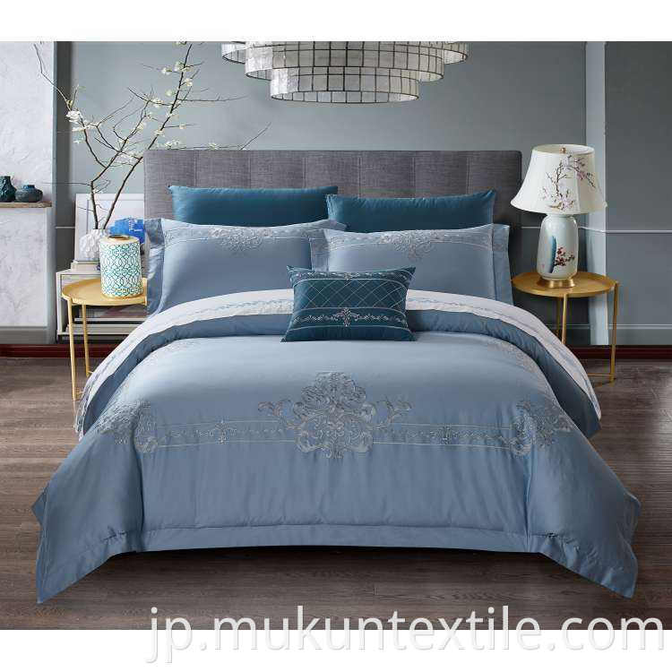  Cotton Embroidery Bedding Set